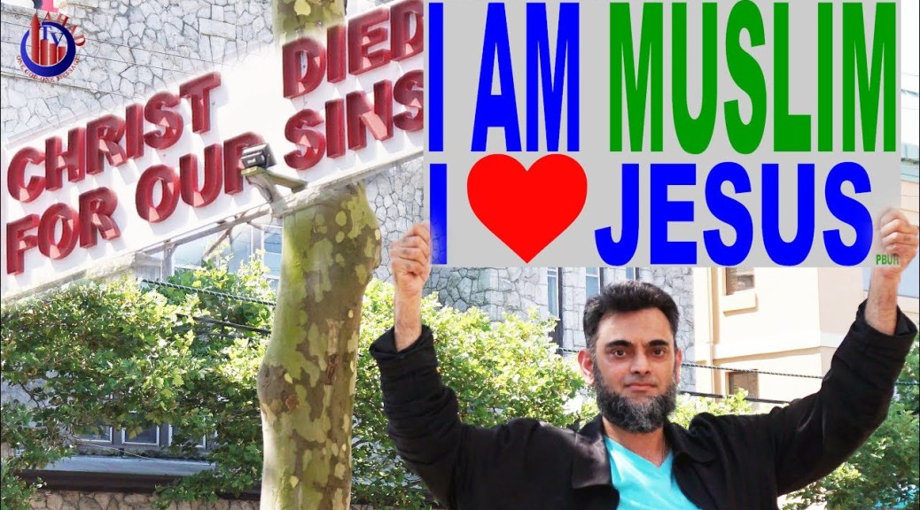 Street Dawah NJ Atlantic City Jesus Died For Our Sins Jesus Is God Islam Christianity Ammaar Saeed